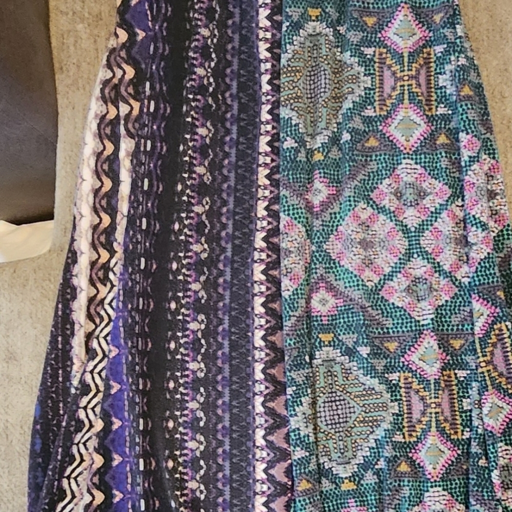 2 Mossimo Supply Co. Multi Colored Patterned Maxi Skirts